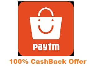 paytm mall app 100% cashback offer